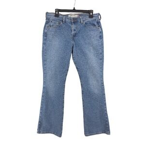 Levis Jeans Size 10 515 Bootcut Mid Rise Medium Wash Blue Stretch Denim